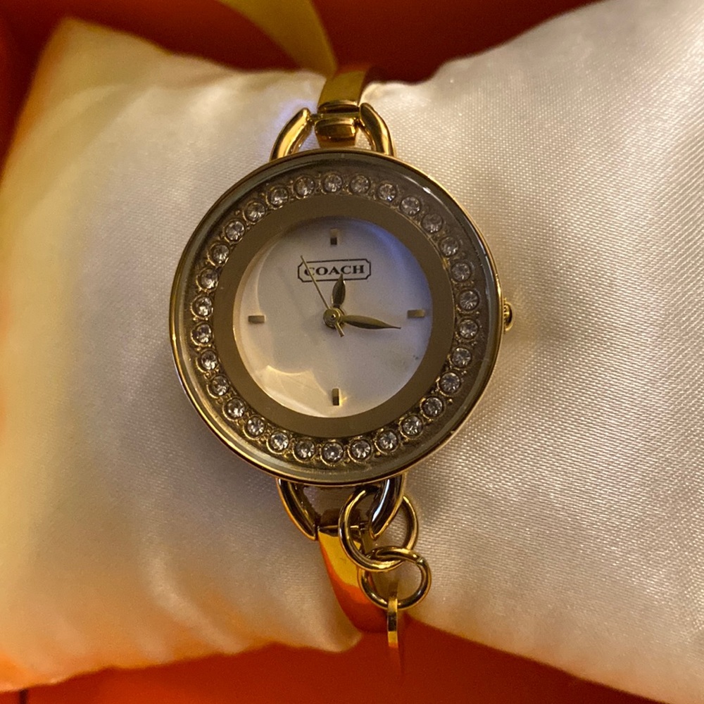Coach bracelet watch